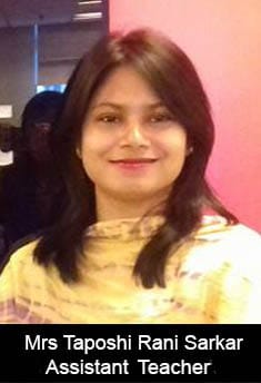 Mrs. Taposhi Rani